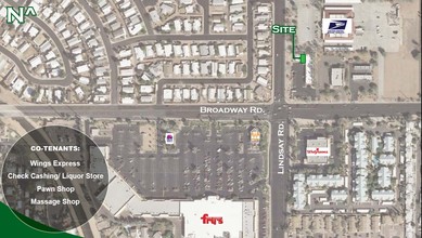 361 S Lindsay Rd, Mesa, AZ - aerial  map view