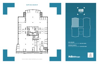 1415 W Diehl Rd, Naperville, IL for lease Floor Plan- Image 1 of 1