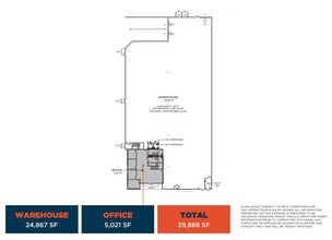 17000 E Gale Ave, City Of Industry, CA for lease Floor Plan- Image 1 of 4