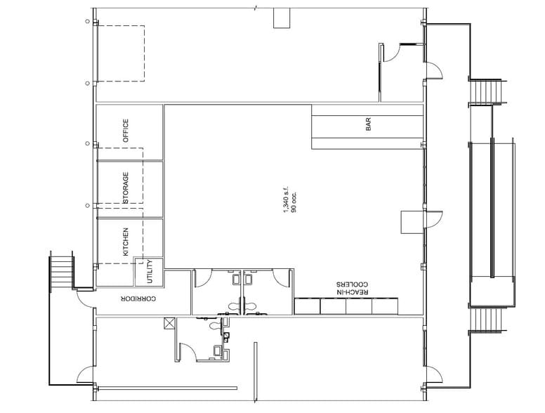 1556 W 12th St, Erie, PA for sale - Floor Plan - Image 1 of 1