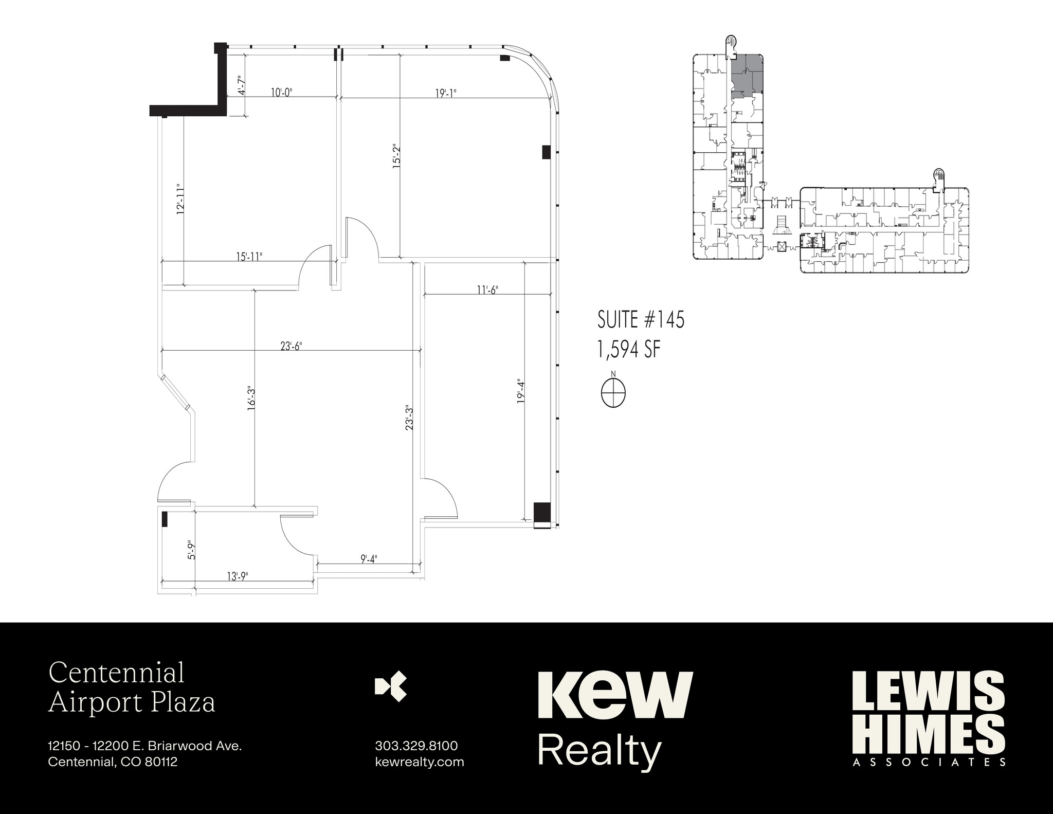 12150-12200 E Briarwood Ave, Centennial, CO for lease Site Plan- Image 1 of 1