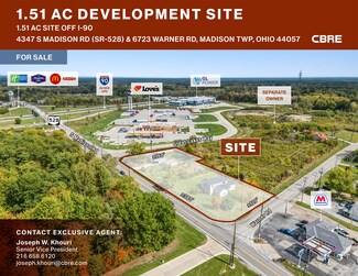 More details for 4347 S Madison Rd, Madison, OH - Land for Sale