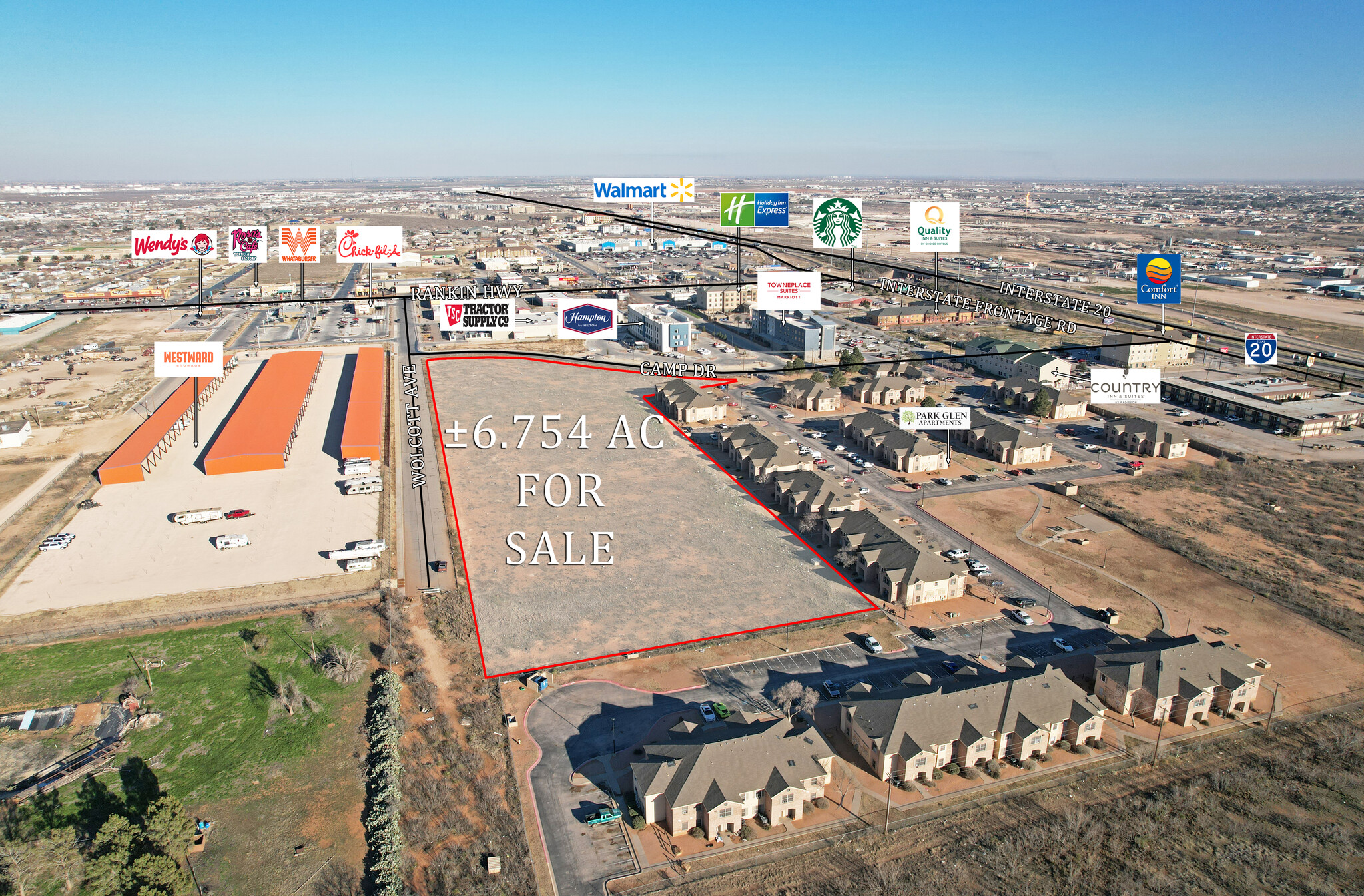 Camp St & Wolcott Ave, Midland, TX for sale Building Photo- Image 1 of 5