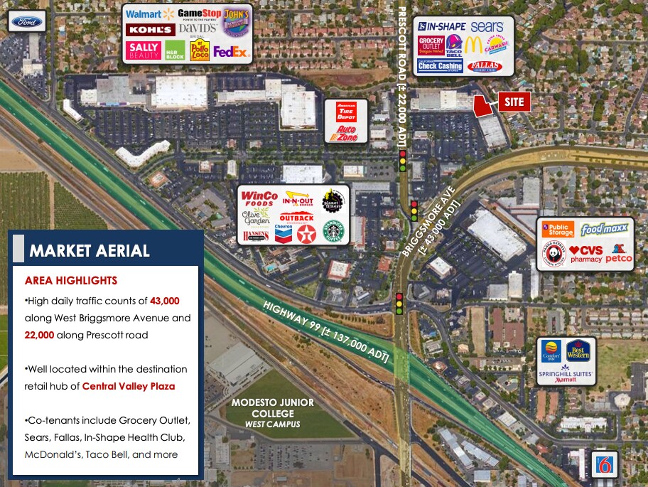 1800 Prescott Rd, Modesto, CA for sale Building Photo- Image 1 of 1