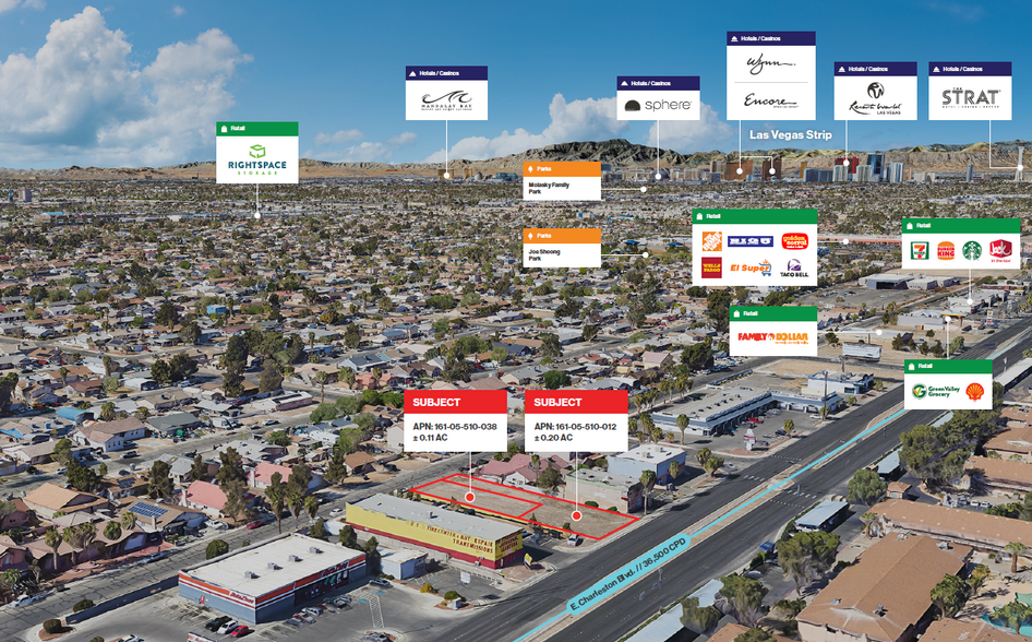 E. Charleston Blvd., Las Vegas, NV for sale - Building Photo - Image 2 of 3