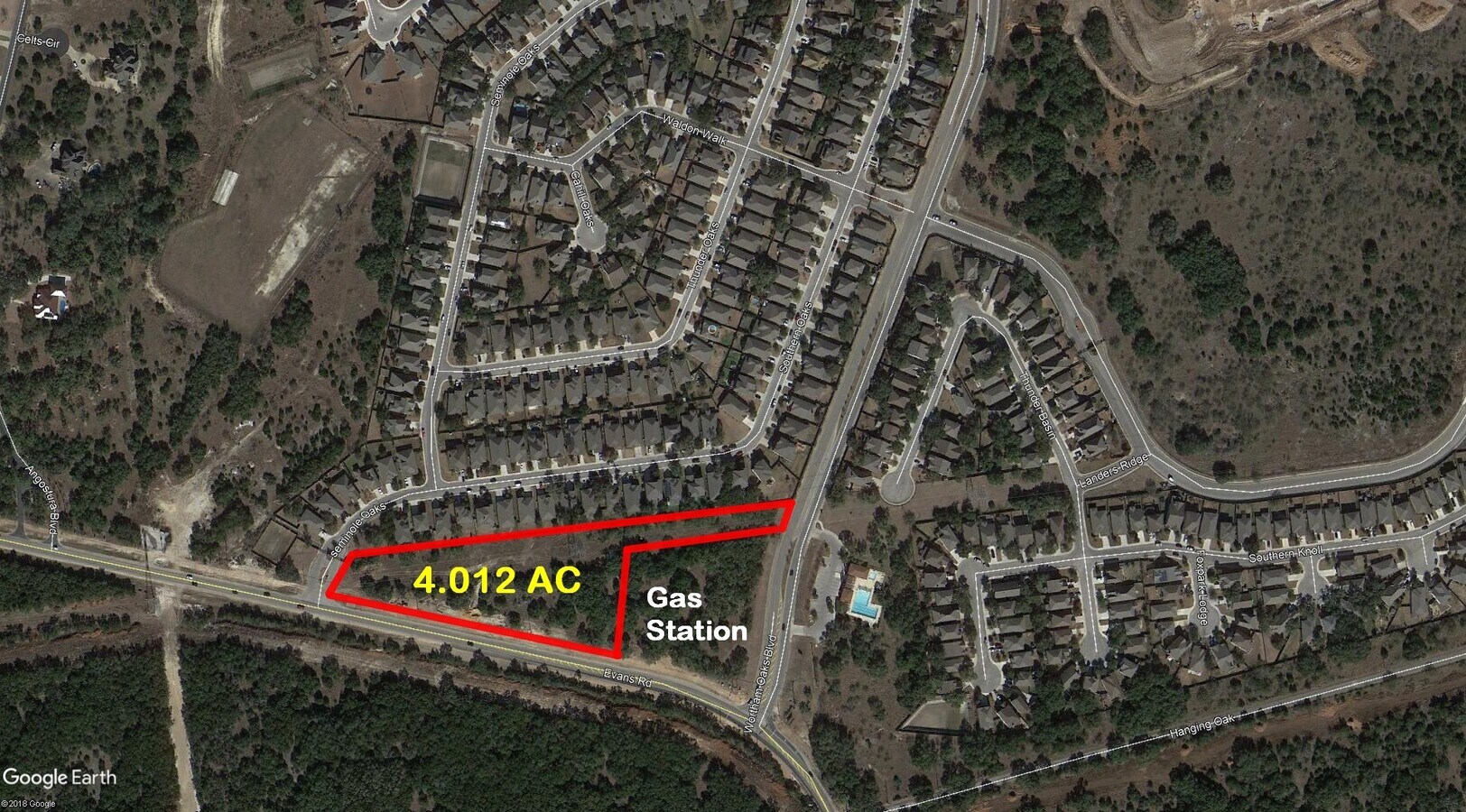 Evans Rd. & Wortham Oaks Blvd, San Antonio, TX 78266