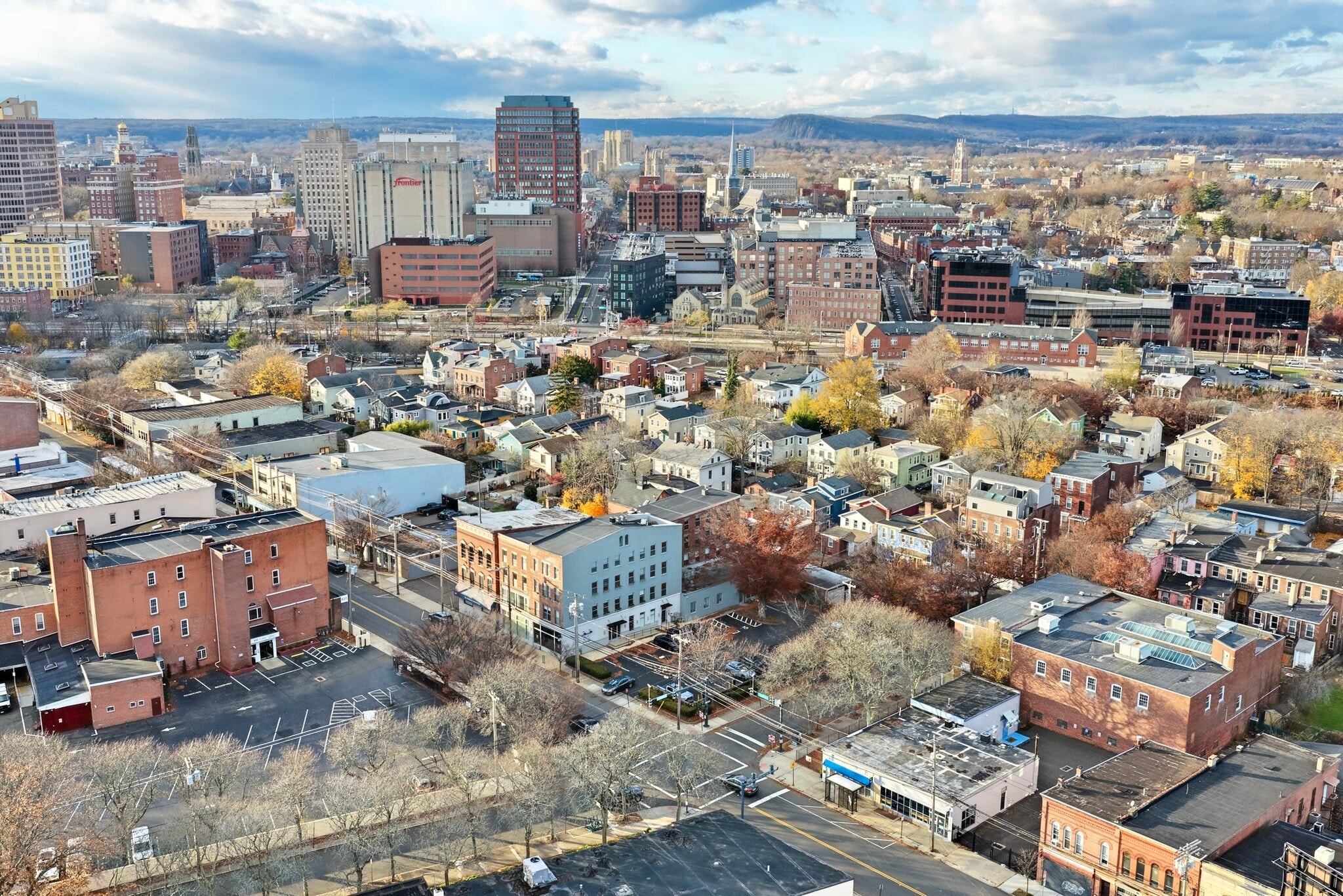 813-825 Chapel St, New Haven, CT for lease Aerial- Image 1 of 26