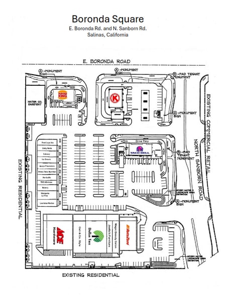 1541-1593 N Sanborn Rd, Salinas, CA for lease - Site Plan - Image 2 of 10