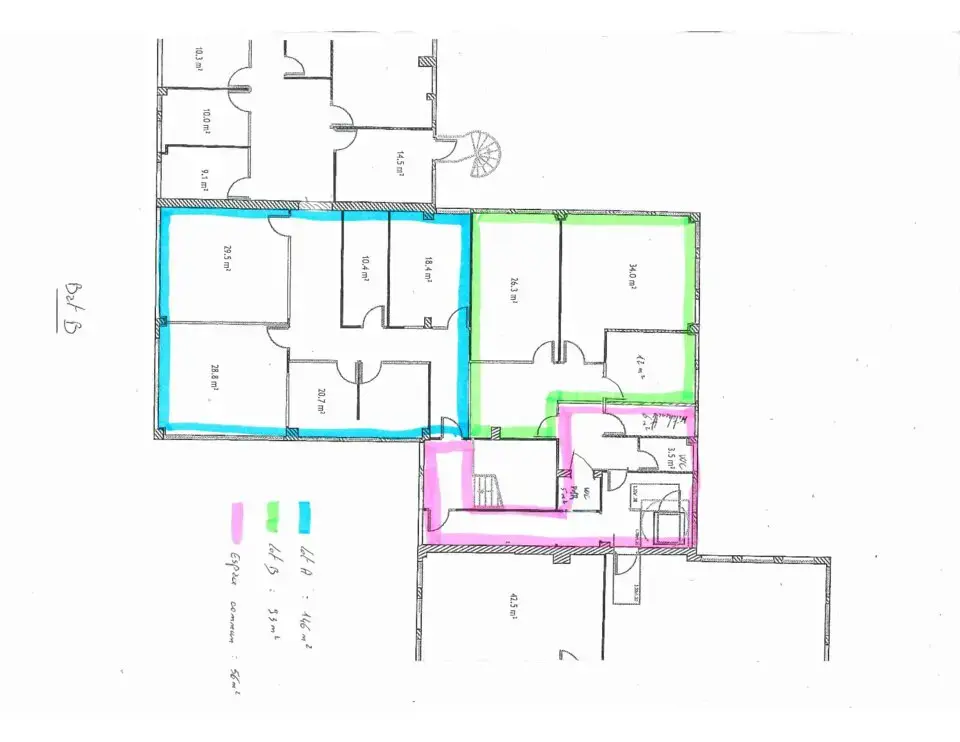 Office in Colomiers for lease Floor Plan- Image 1 of 2