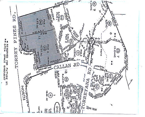 11077 N Torrey Pines Rd, La Jolla, CA for lease - Plat Map - Image 2 of 5