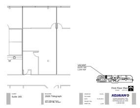 2600 S Telegraph Rd, Bloomfield Hills, MI for lease Floor Plan- Image 1 of 5