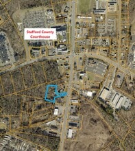 2077 Richmond Hwy, Stafford, VA - AERIAL  map view