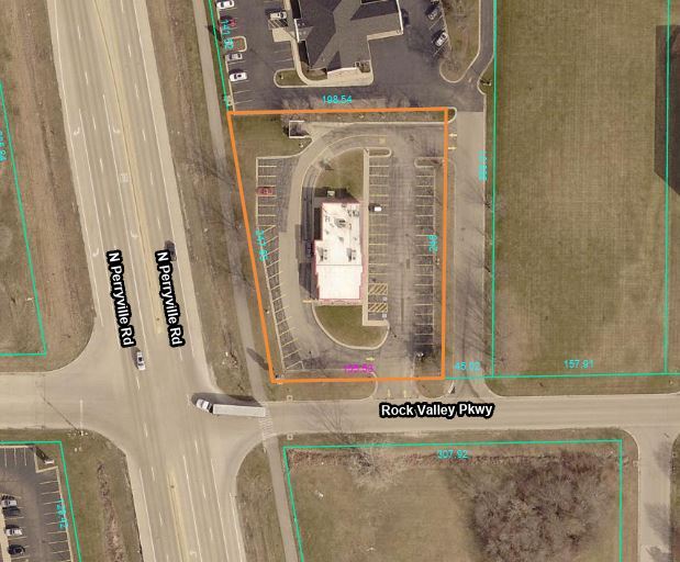 6802 Rock Valley Pky, Loves Park, IL for lease - Aerial - Image 2 of 2