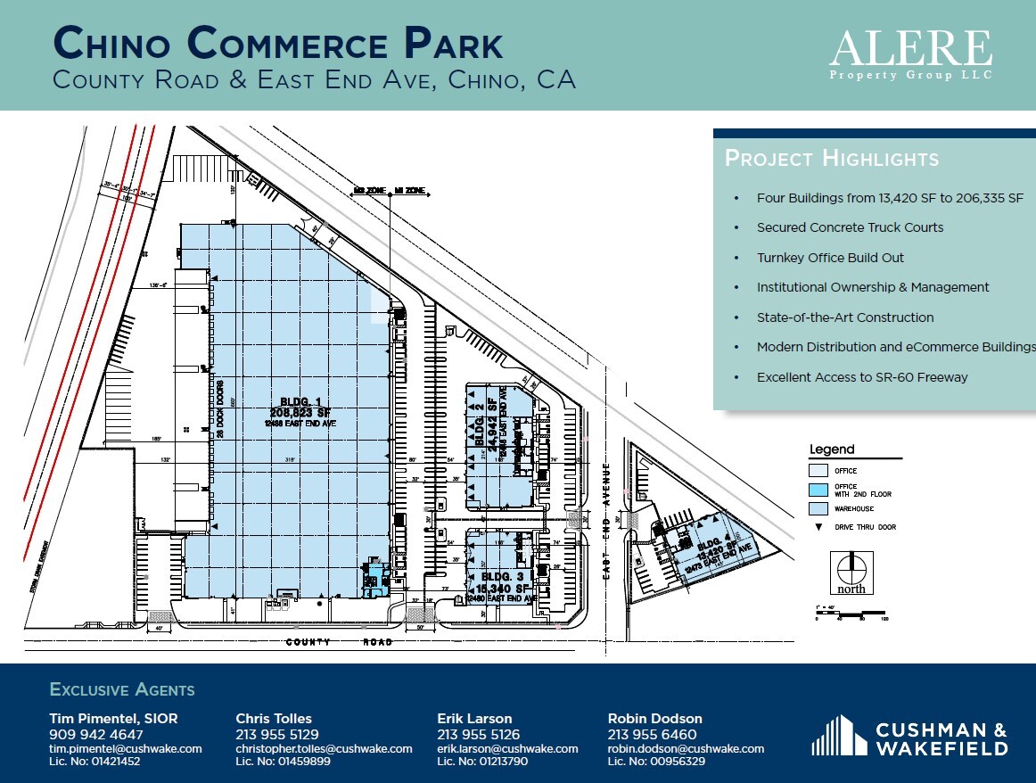 County Rd & East End Ave, Chino, CA for lease Site Plan- Image 1 of 1