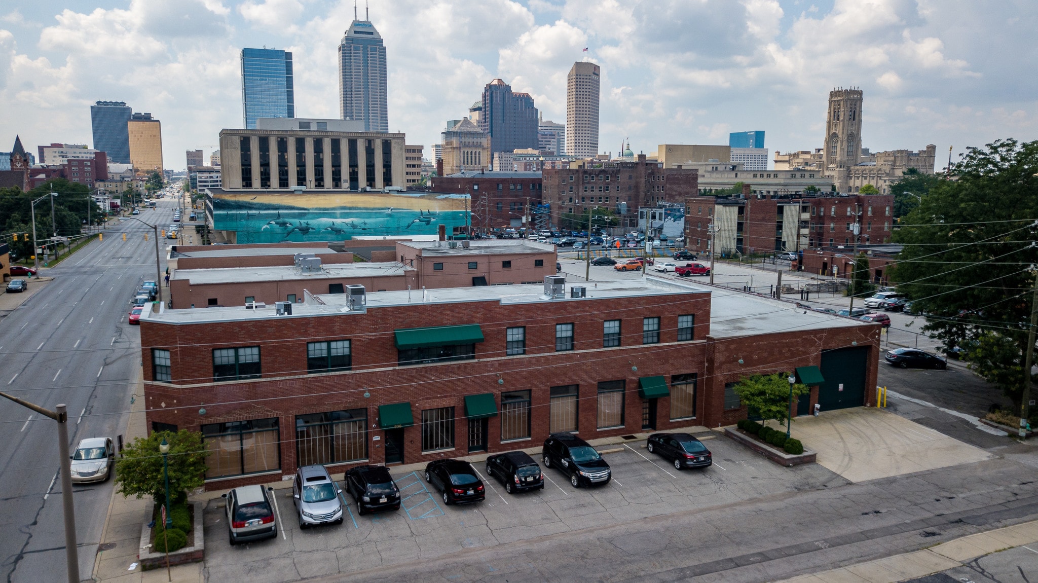 838 N Delaware St, Indianapolis, IN for lease Aerial- Image 1 of 39