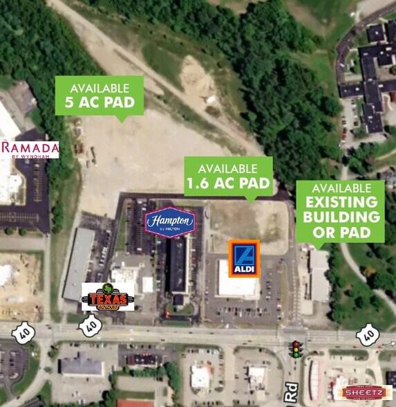 W Main St, Uniontown, PA for lease - Building Photo - Image 1 of 1