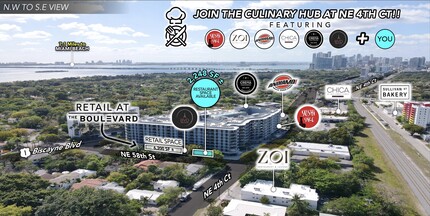 5700 Biscayne Blvd, Miami, FL - AERIAL  map view