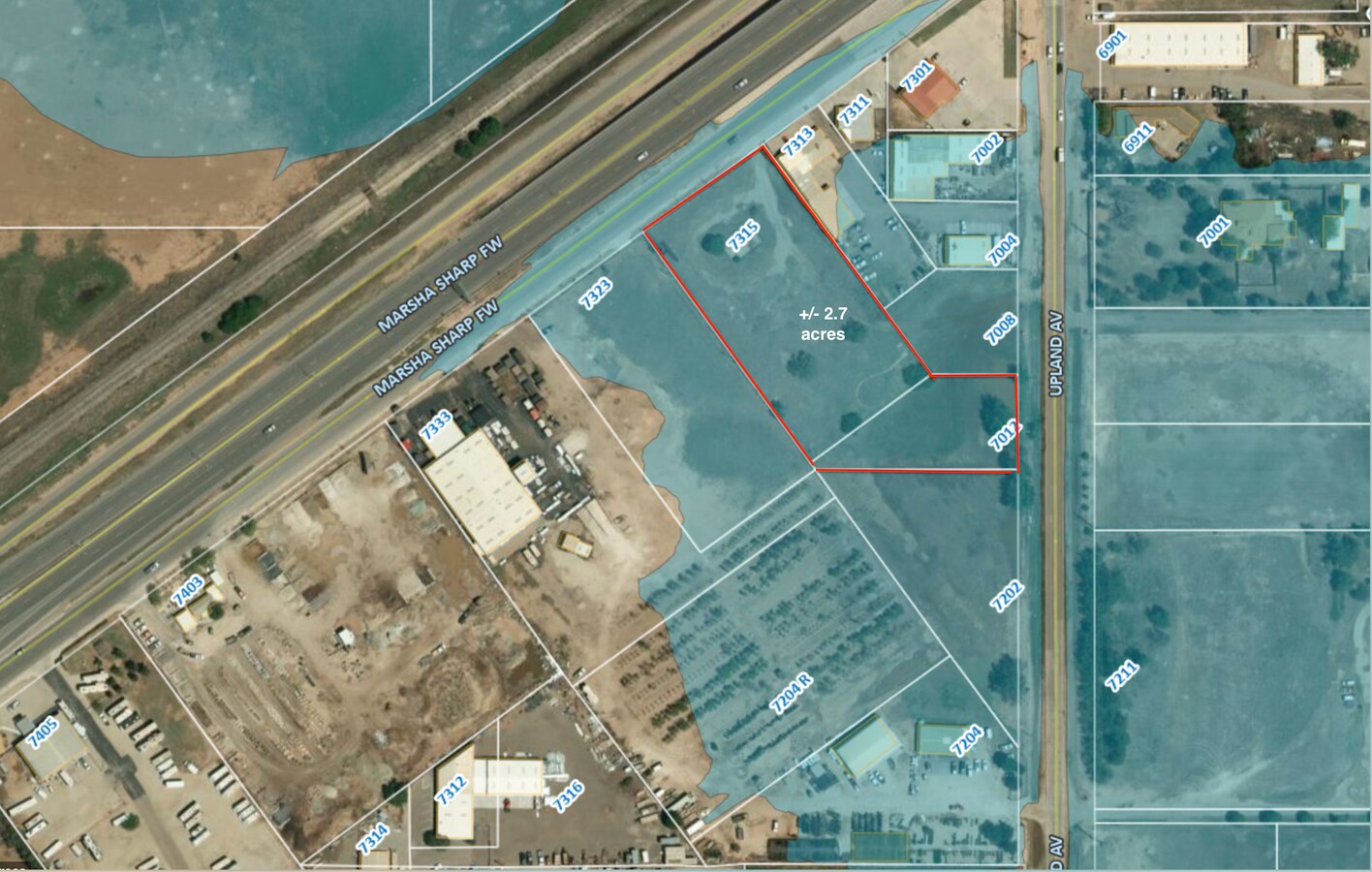 7315 Marsha Sharp Fwy, Lubbock, TX 79424 Frontage on Marsha Sharp Fwy 4.21 acres