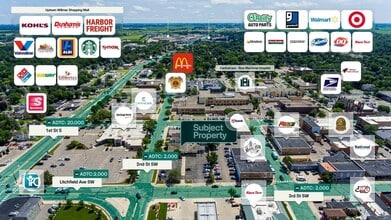 318 SW Second St, Willmar, MN - AERIAL  map view