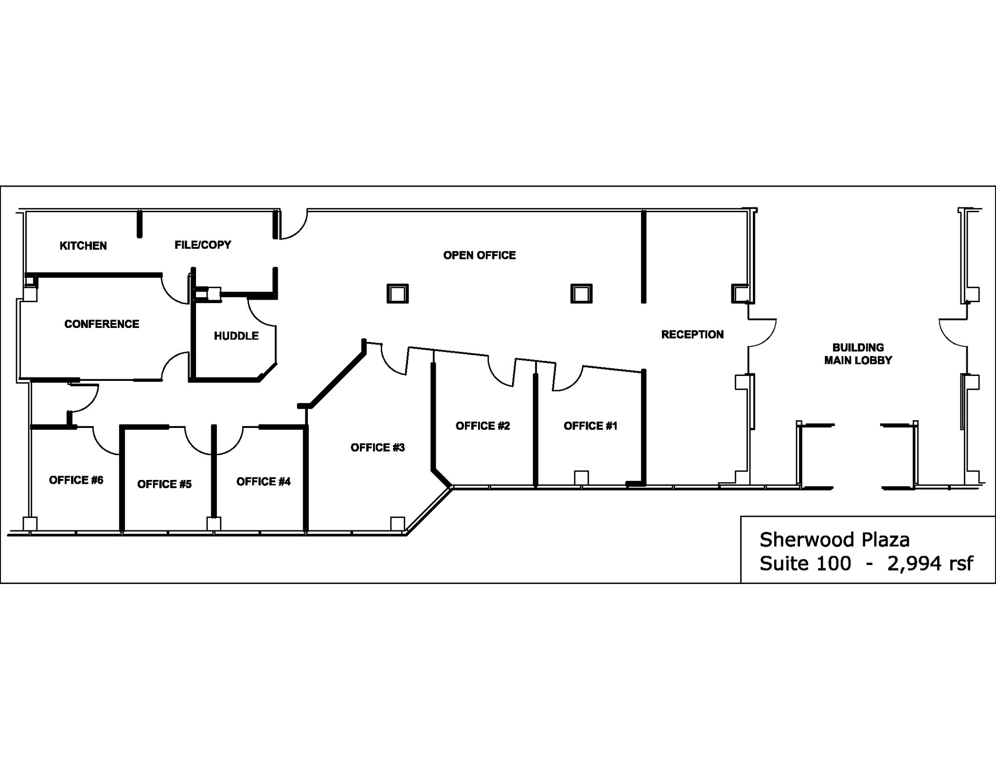 9990 Fairfax Blvd, Fairfax, VA for lease Floor Plan- Image 1 of 1