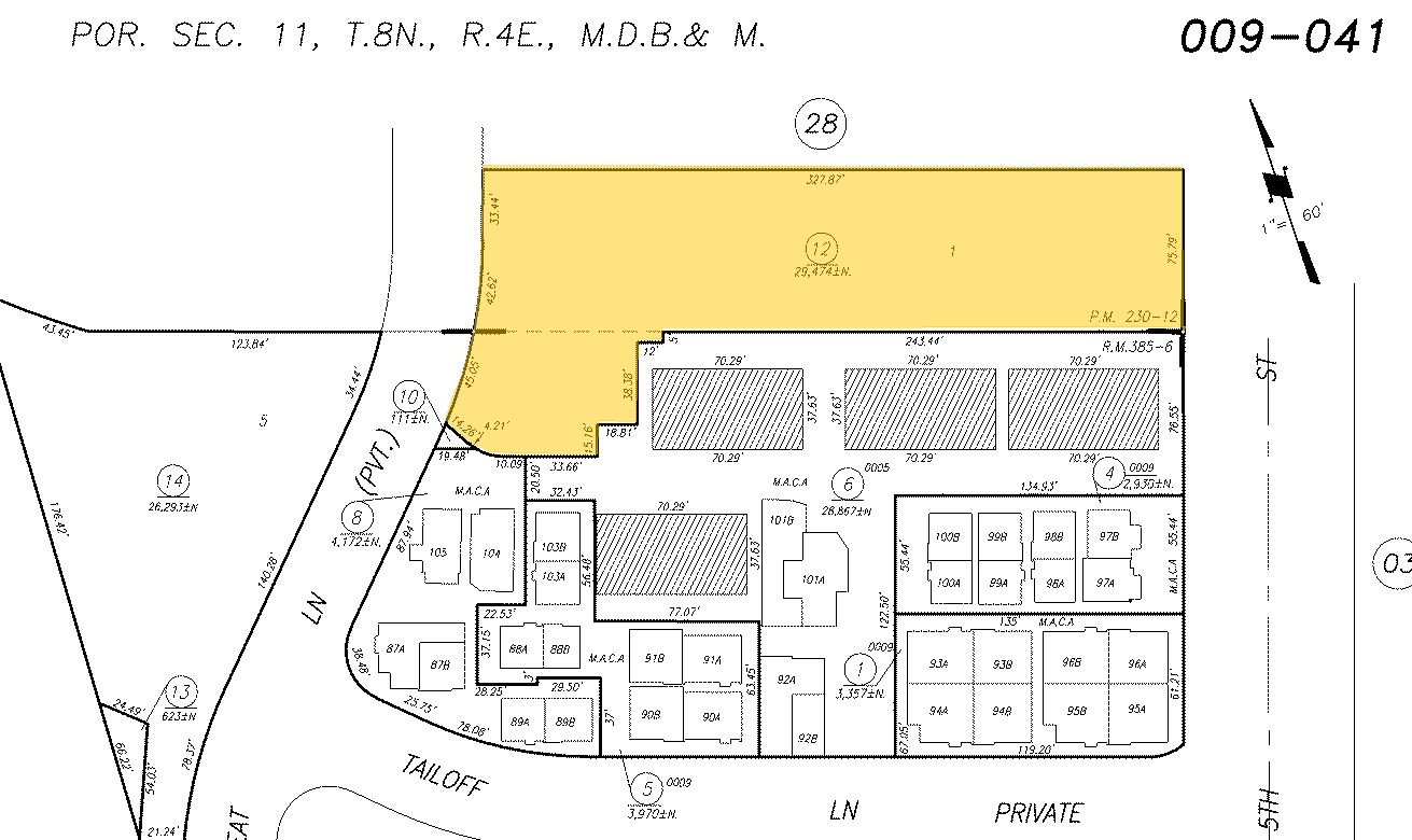 2630 5th St, Sacramento, CA for sale Plat Map- Image 1 of 1