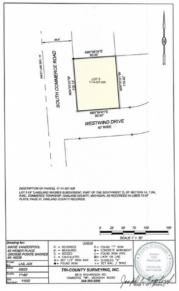 0 Oakley Park Rd, Commerce Township, MI for sale - Other - Image 3 of 4