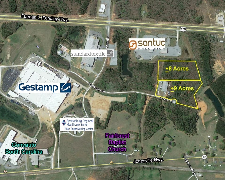 101 Eagle Ct, Union, SC for sale Aerial- Image 1 of 1