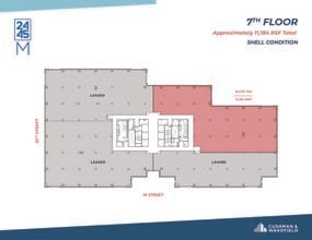 2445 M St NW, Washington, DC for lease Floor Plan- Image 1 of 1