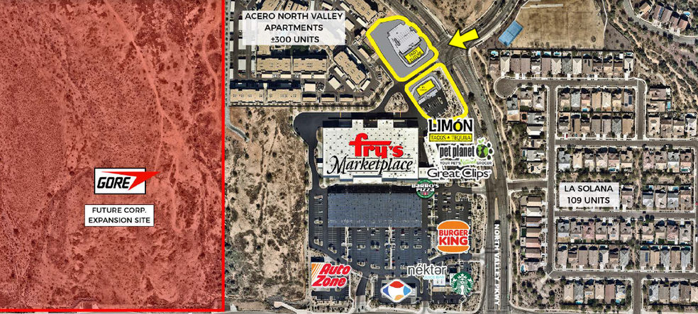 NWC North Valley Pkwy & Dove Valley Rd, Phoenix, AZ for sale - Building Photo - Image 1 of 1