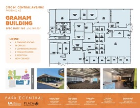 3110 N Central Ave, Phoenix, AZ for lease Floor Plan- Image 1 of 1