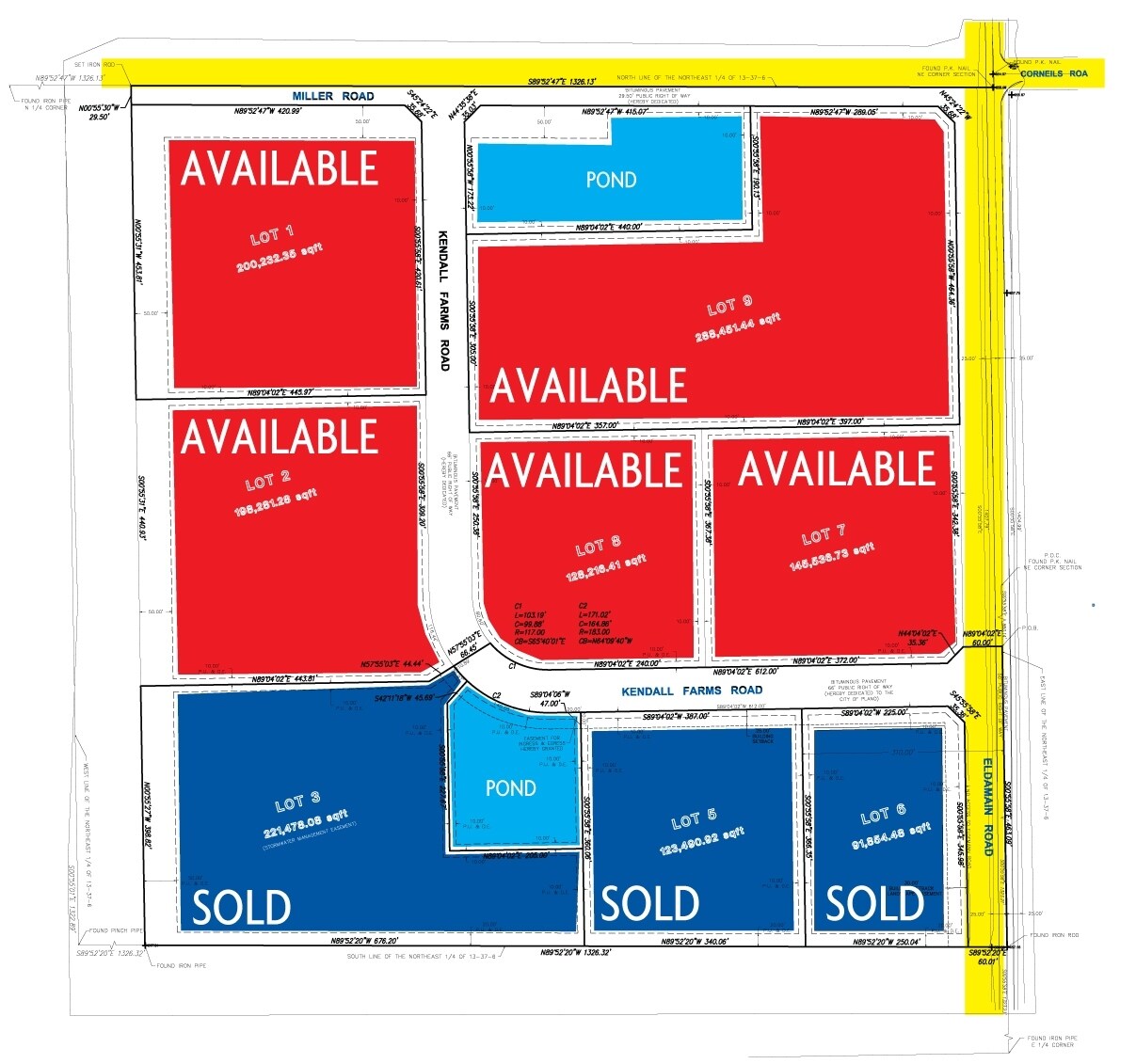 SWC Eldamain Rd & Corneils Rd, Plano, IL for sale Primary Photo- Image 1 of 1