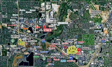 4735 E 96th St, Indianapolis, IN - AERIAL  map view - Image1