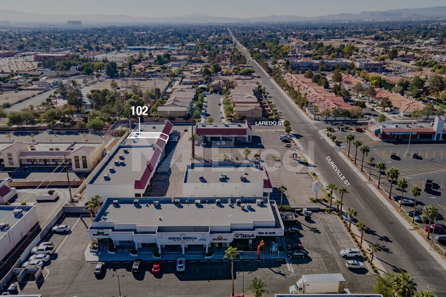 2570-2580 Duneville St, Las Vegas, NV for lease - Aerial - Image 2 of 5