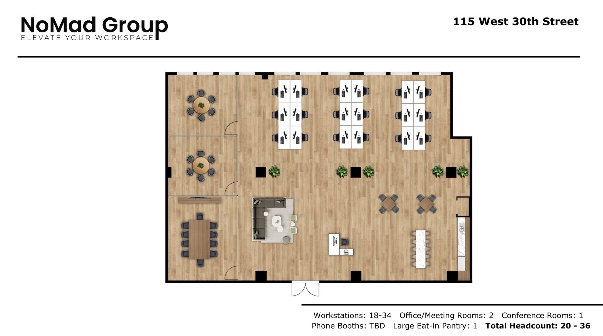 115-125 W 30th St, New York, NY for lease Floor Plan- Image 1 of 10