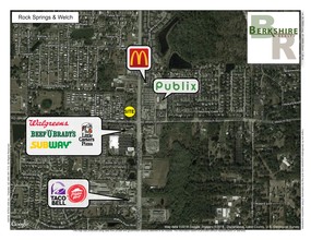 1506 Rock Springs Rd, Apopka, FL - aerial  map view