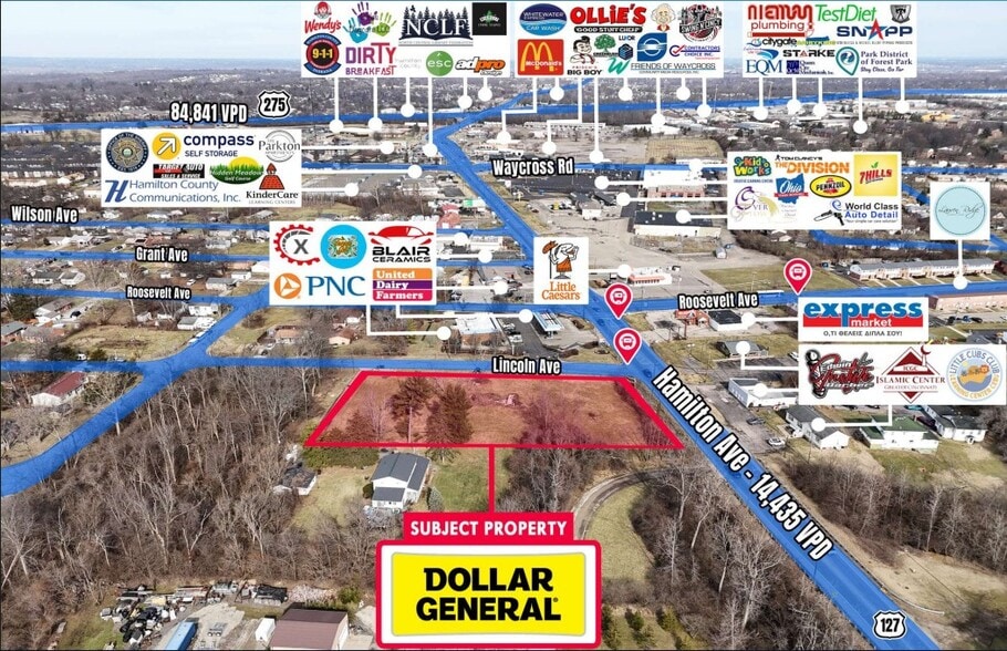 10797 Hamilton Ave, Cincinnati, OH for sale - Aerial - Image 3 of 3