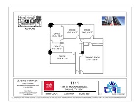 1111 W Mockingbird Ln, Dallas, TX for lease Site Plan- Image 2 of 2