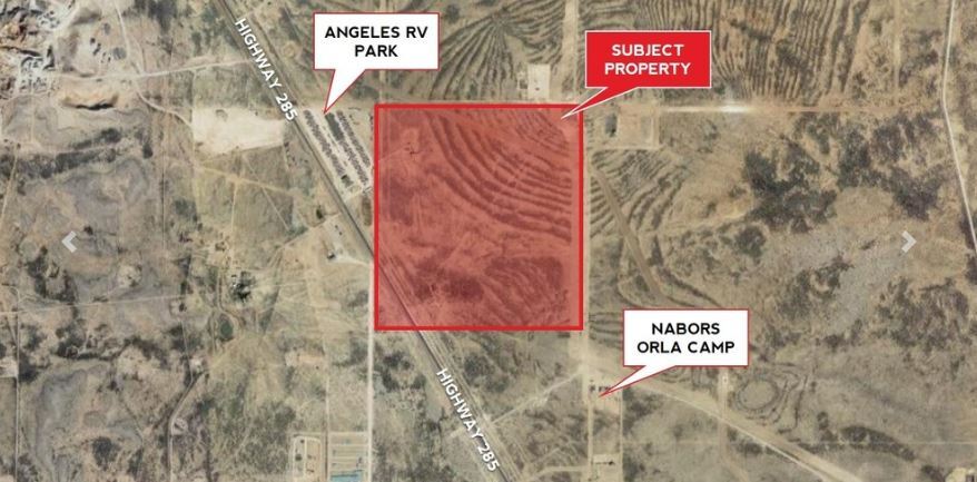 Cortez Subdivision, Sec 40, Block 57 T1, Orla, TX for sale Aerial- Image 1 of 1