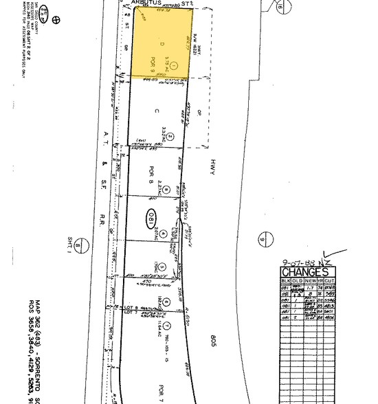 10655 Sorrento Valley Rd, San Diego, CA for lease - Plat Map - Image 2 of 10