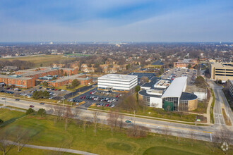 1100 W Central Rd, Arlington Heights, IL - aerial  map view