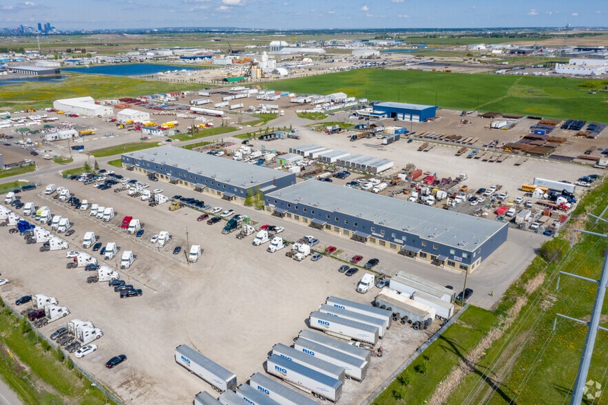 10 Wrangler Pl, Rocky View C, AB for lease - Aerial - Image 2 of 4