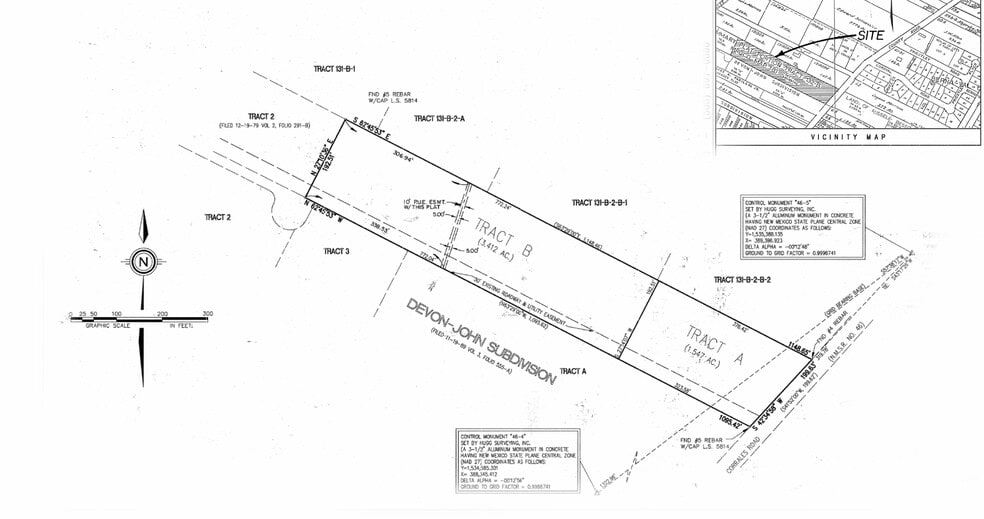 3871 Corrales Rd, Corrales, NM for sale - Plat Map - Image 2 of 6