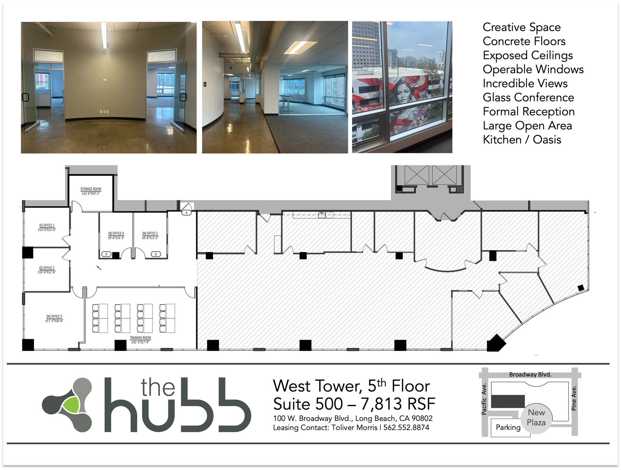 100 W Broadway, Long Beach, CA for lease Floor Plan- Image 1 of 1