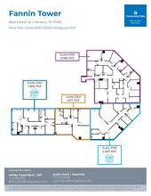 6624 Fannin St, Houston, TX for lease Floor Plan- Image 1 of 1