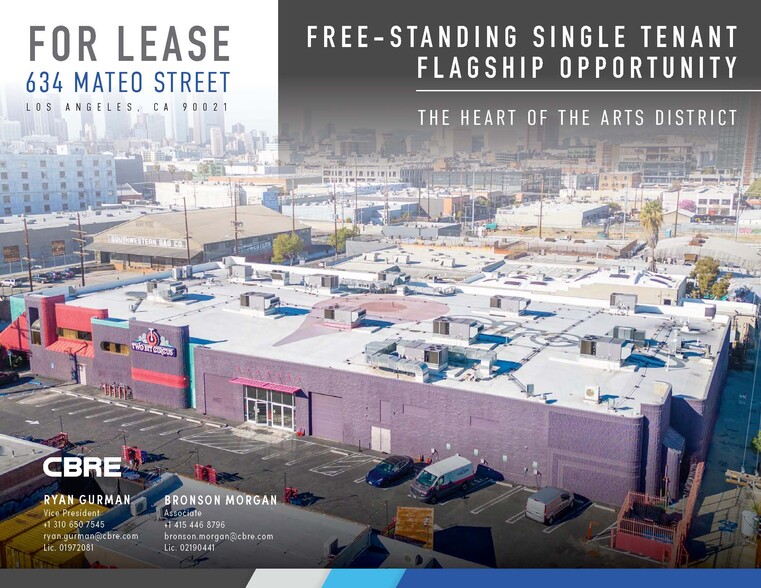 634 S Mateo St, Los Angeles, CA for lease - Building Photo - Image 1 of 16