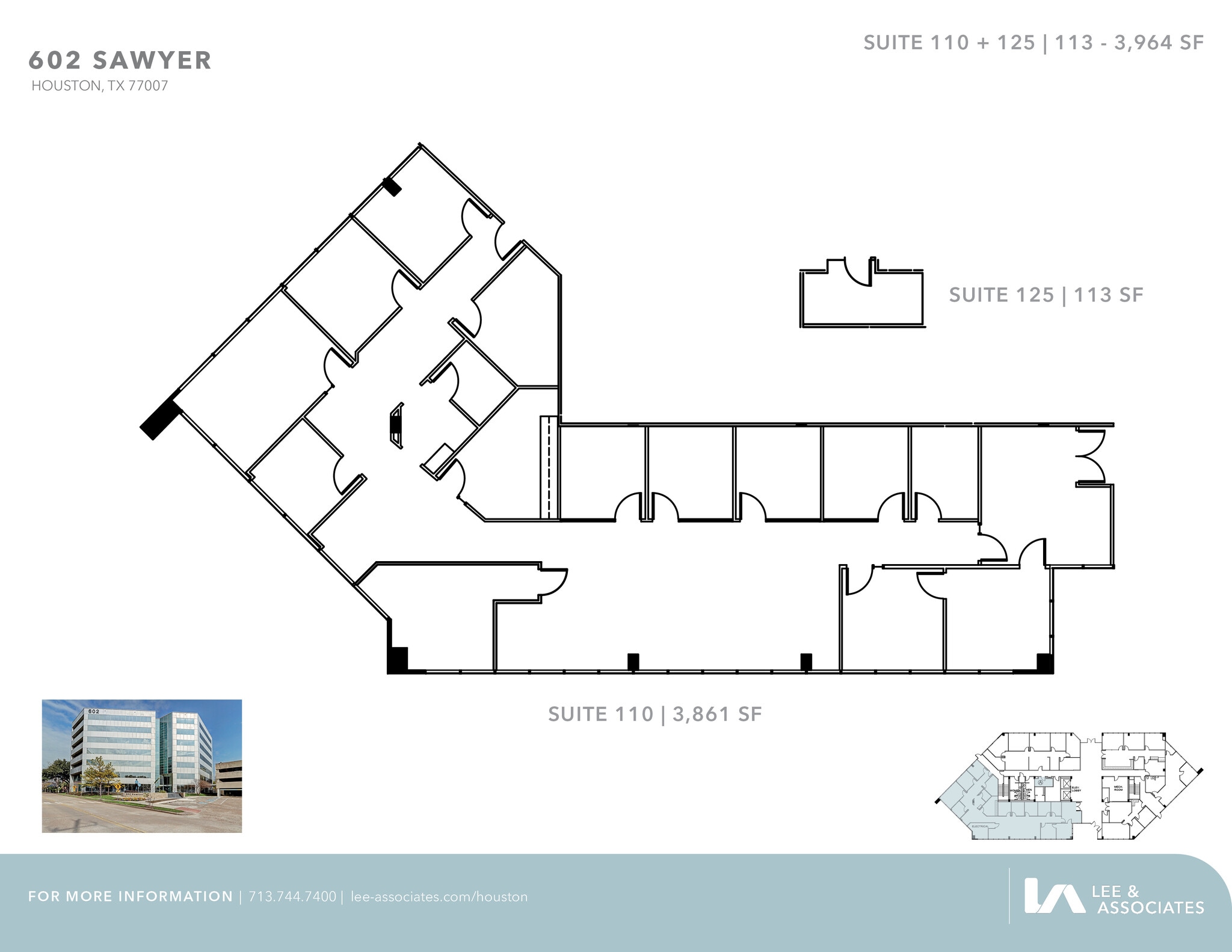 602 Sawyer St, Houston, TX for lease Floor Plan- Image 1 of 1