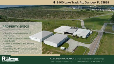 8400 Lake Trask Rd, Dundee, FL for lease - Commercial Listing Video 