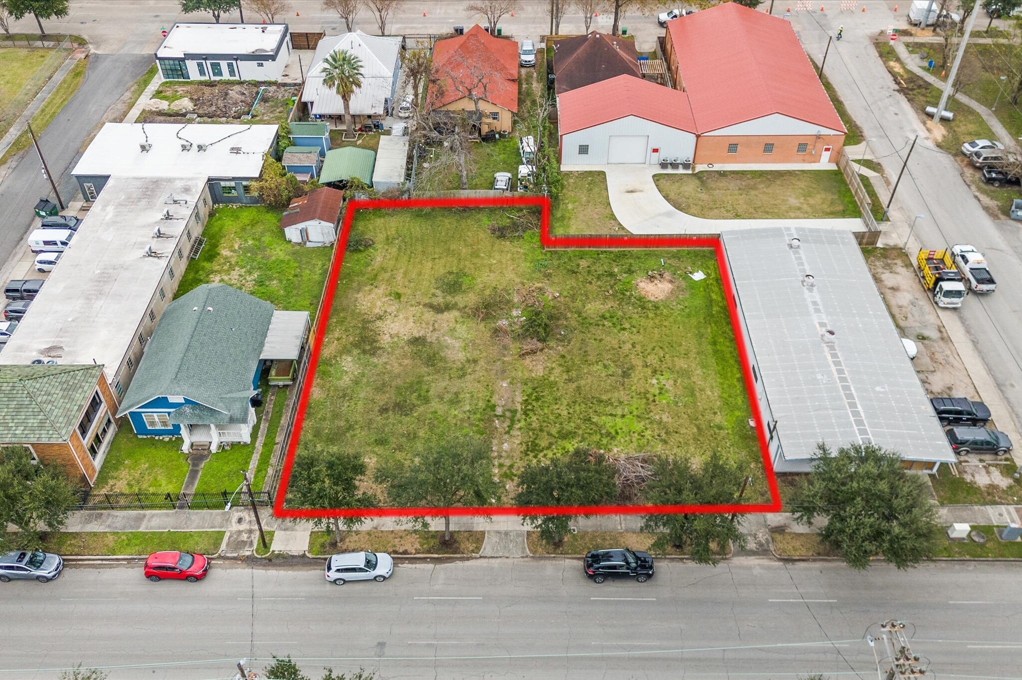 6 & 10 Sampson, Houston, TX for sale Aerial- Image 1 of 8