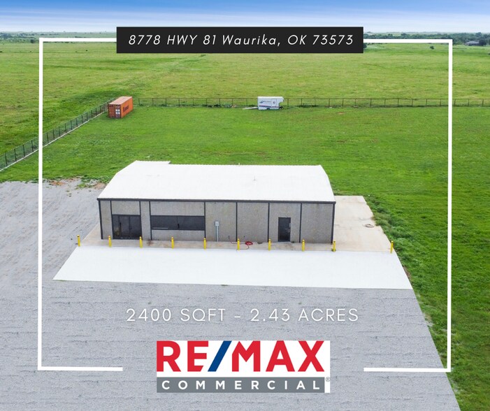 8778 US-81, Waurika, OK for sale - Building Photo - Image 1 of 1