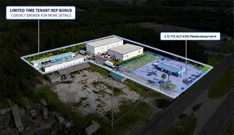 Tenant Rep Bonus- High Clearance Industrial w/Outdoor Storage - Warehouse